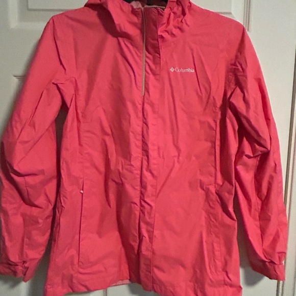 Columbia Pink Ski & Snow Jacket with Hood - Picture 1 of 3